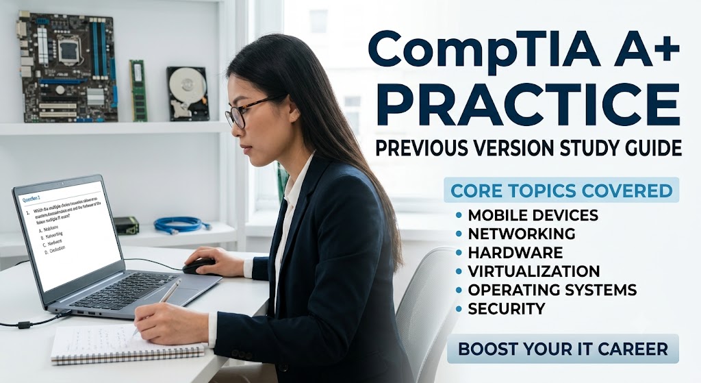 CompTIA A+ Practice OLD Banner