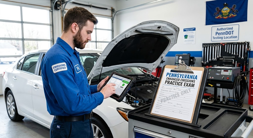 Pennsylvania Enhanced Emissions Practice Test Banner
