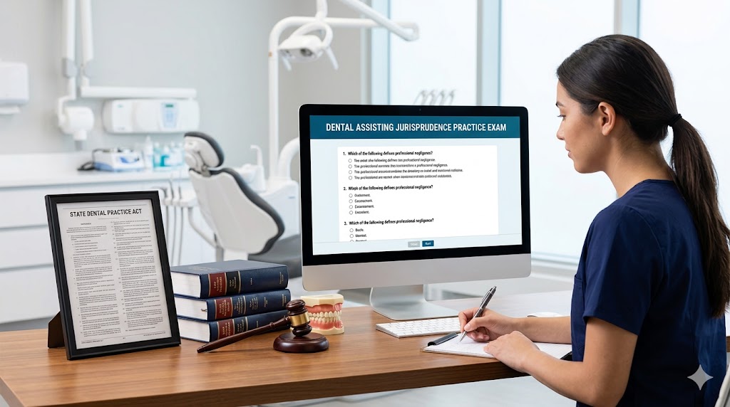 Dental Assisting Jurisprudence Practice Exam Banner