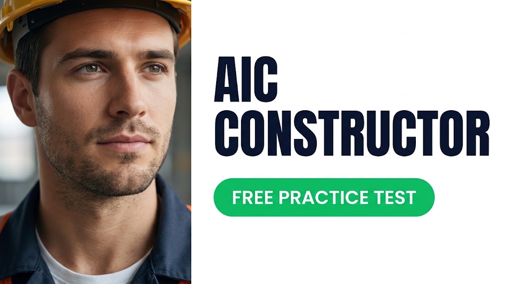 Aic Constructor Practice Test & Exam Prep Banner