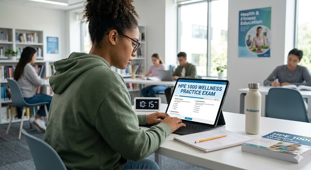 HPE 1000 Wellness Practice Test Banner