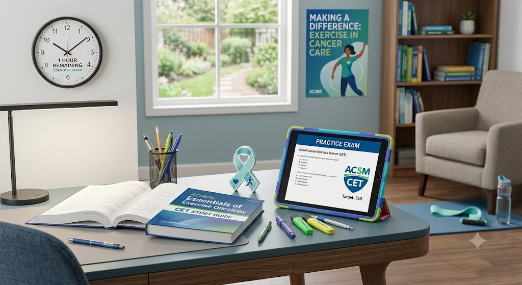 ACSM Cancer Exercise Trainer (CET) Practice Test Banner