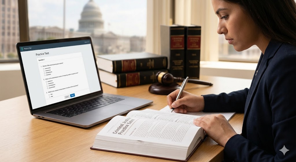 Criminal Justice Practice Exam Banner