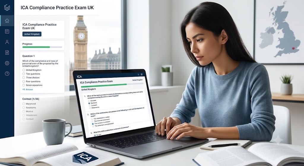 Ica Compliance Practice Test & Exam Prep | United Kingdom Banner