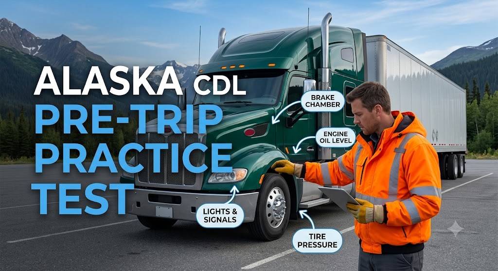 Alaska CDL Pre-Trip Practice Test Banner
