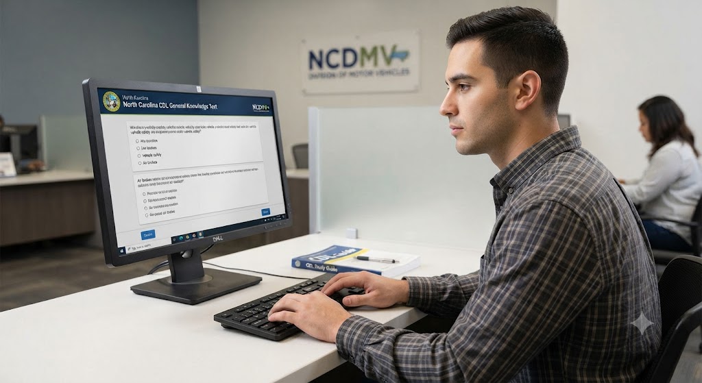 North Carolina CDL Practice Test Banner