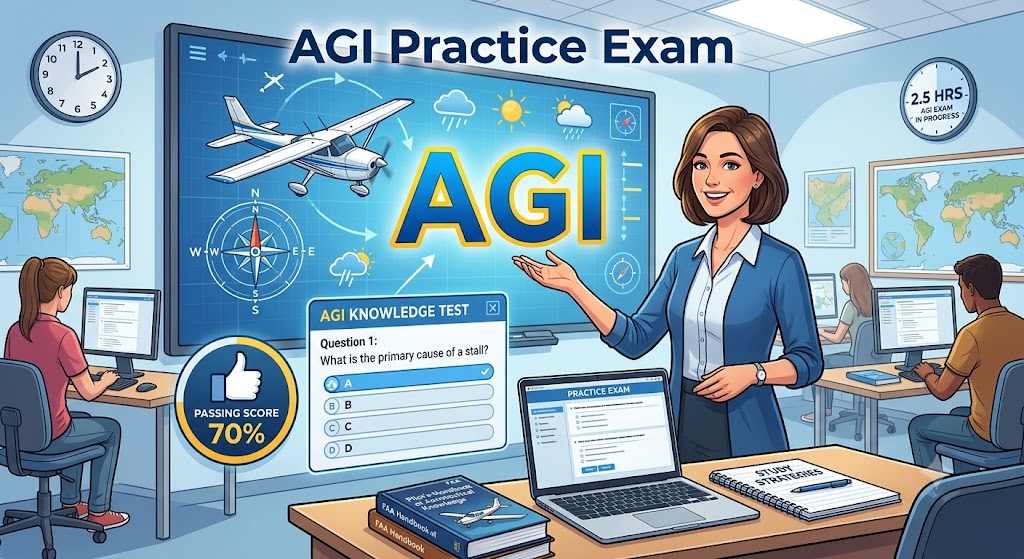 Advanced Ground Instructor (AGI) Practice Exam Banner