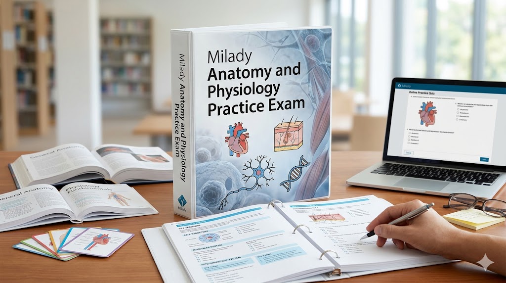 Milady Anatomy and Physiology Practice Test Banner