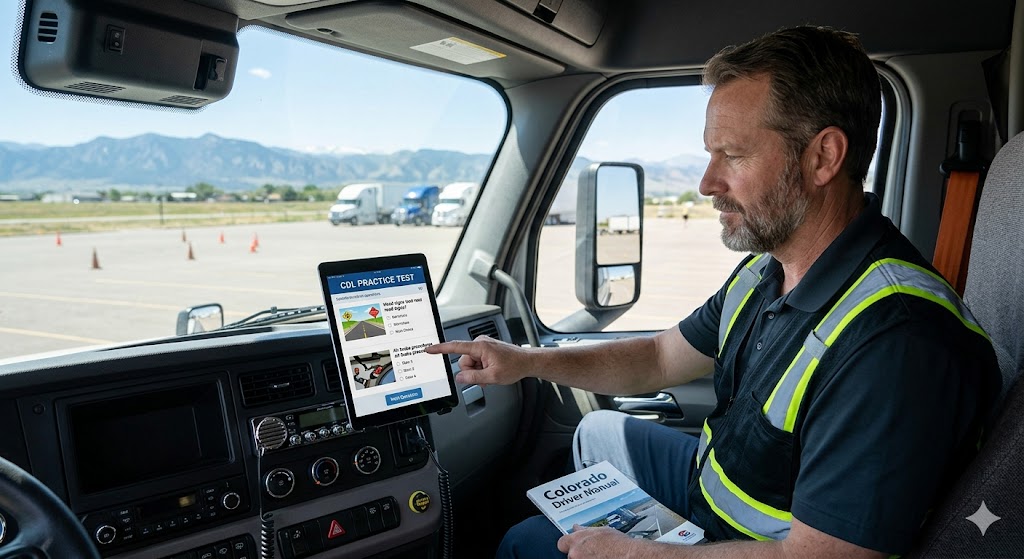 Colorado CDL Practice Test Banner