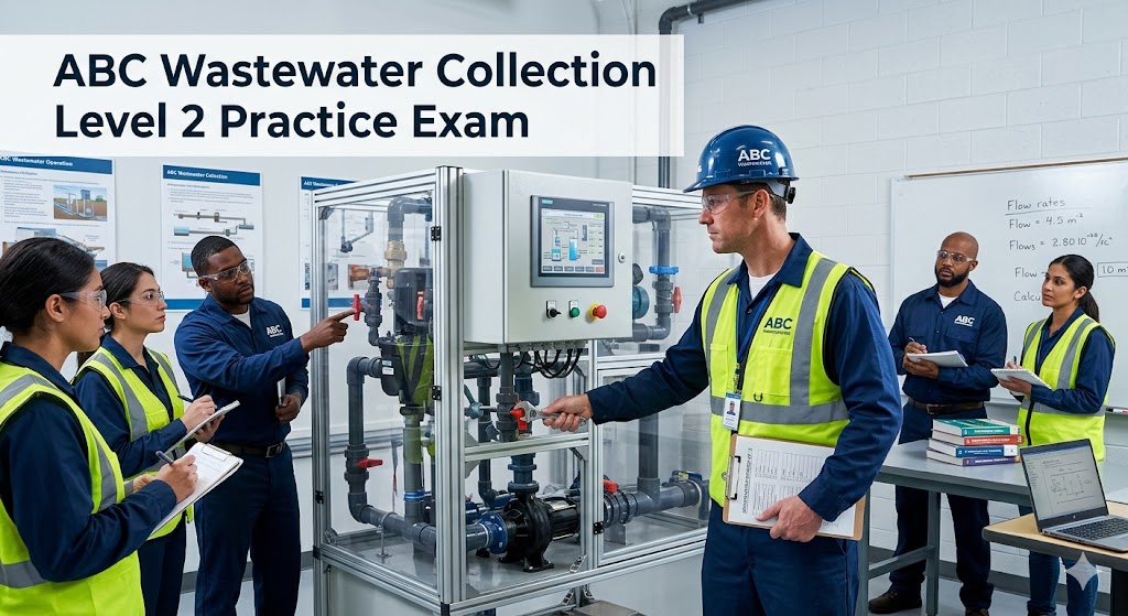 ABC Wastewater Collection Level 2 Practice Exam Study Guide Banner