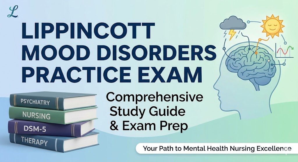 Lippincott Mood Disorders Practice Exam Banner