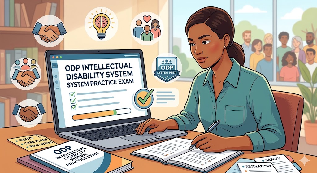 ODP Intellectual Disability System Practice Exam Banner