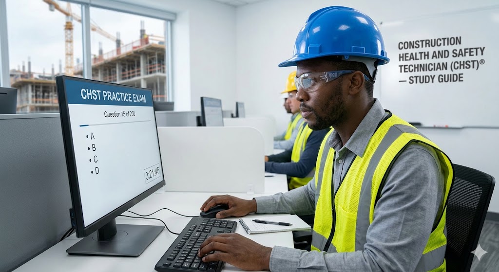 Construction Health and Safety Technician (CHST) Practice Test Banner