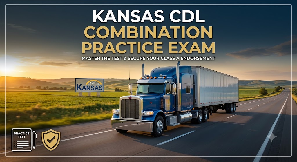 Kentucky CDL Combination Practice Test Banner