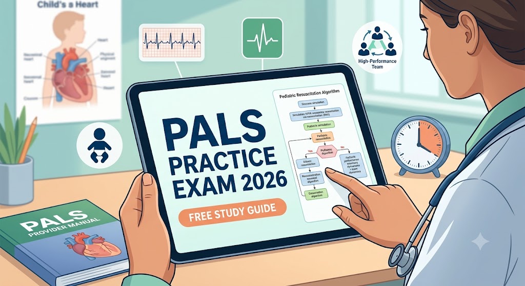Free PALS Practice Test 2026 Official Study Guide [PDF] Banner