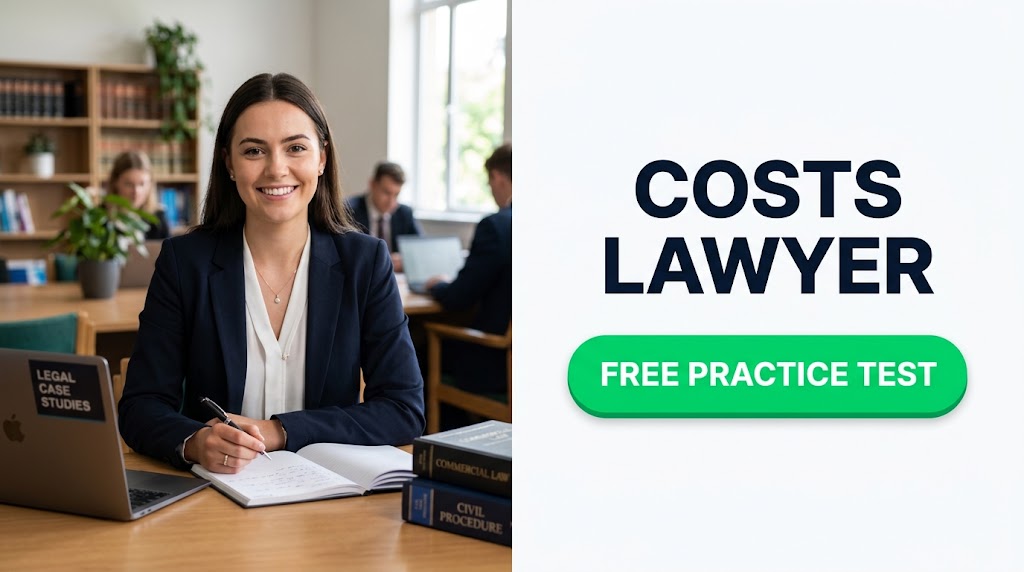 Costs Lawyer Practice Test & Exam Prep | United Kingdom Banner