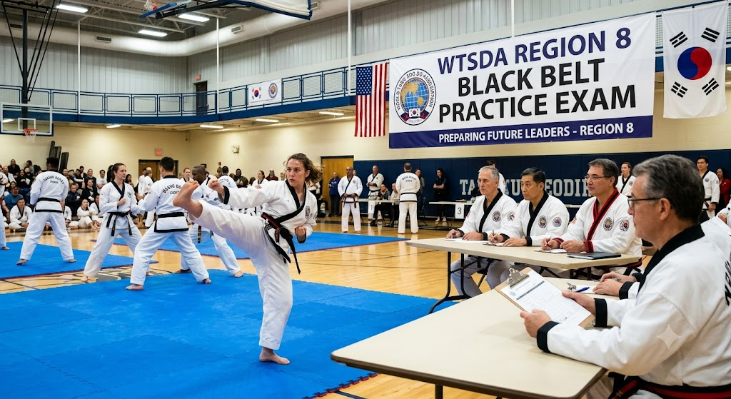 WTSDA Region 8 Black Belt Practice Test Banner