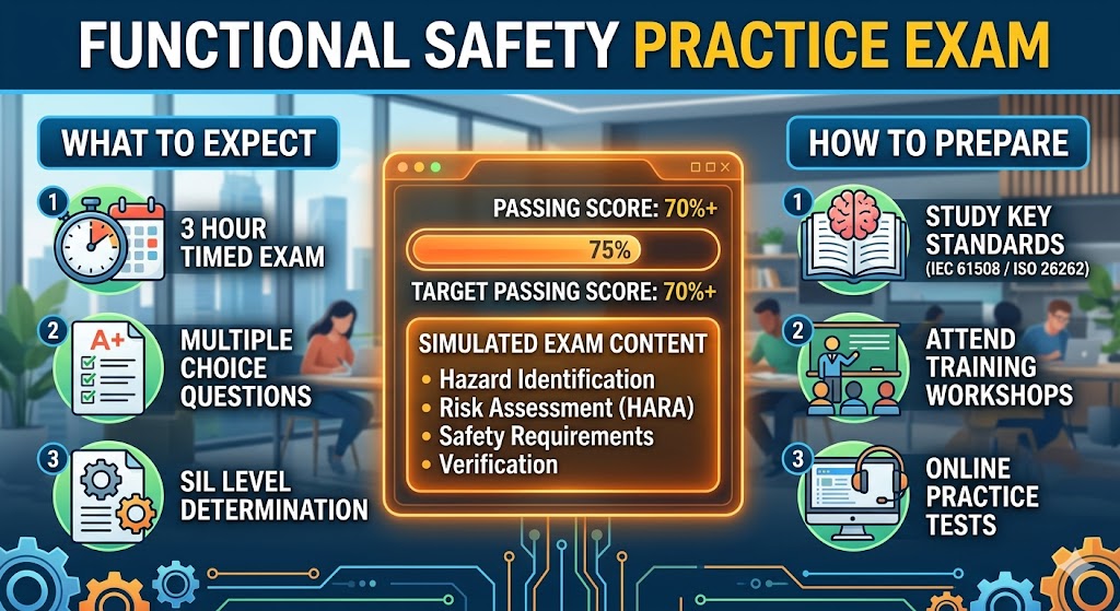 Functional Safety Practice Exam Banner