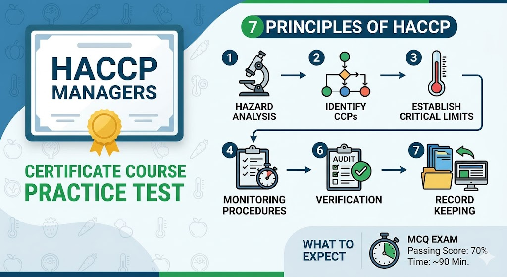 HACCP Managers Certificate Course Practice Test Banner