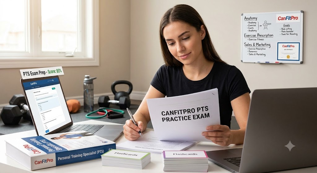 CanFitPro PTS Practice Exam Banner