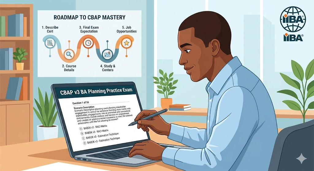 CBAP v3 BA Planning Practice Exam Banner