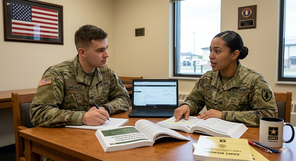 Army SPC-SGT Promotion Board Practice Exam Banner
