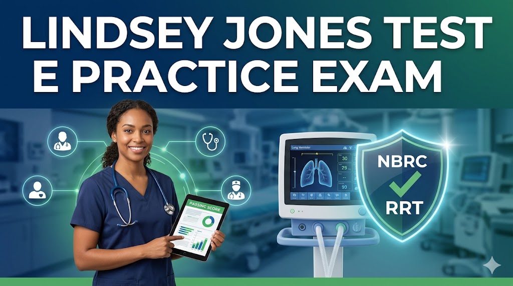 Lindsey Jones Test E Practice Banner
