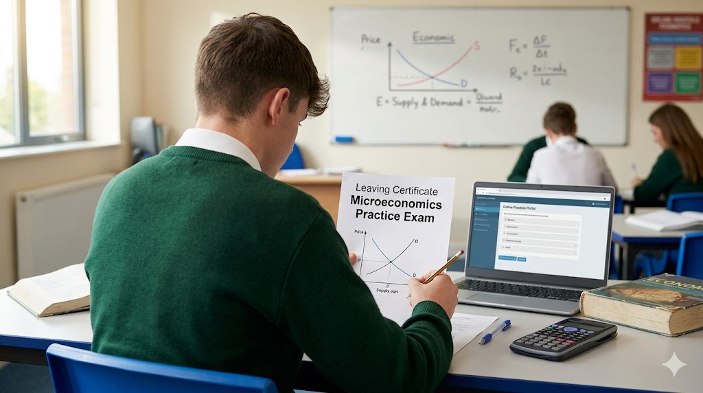 Leaving Certificate Microeconomics Practice Test Banner