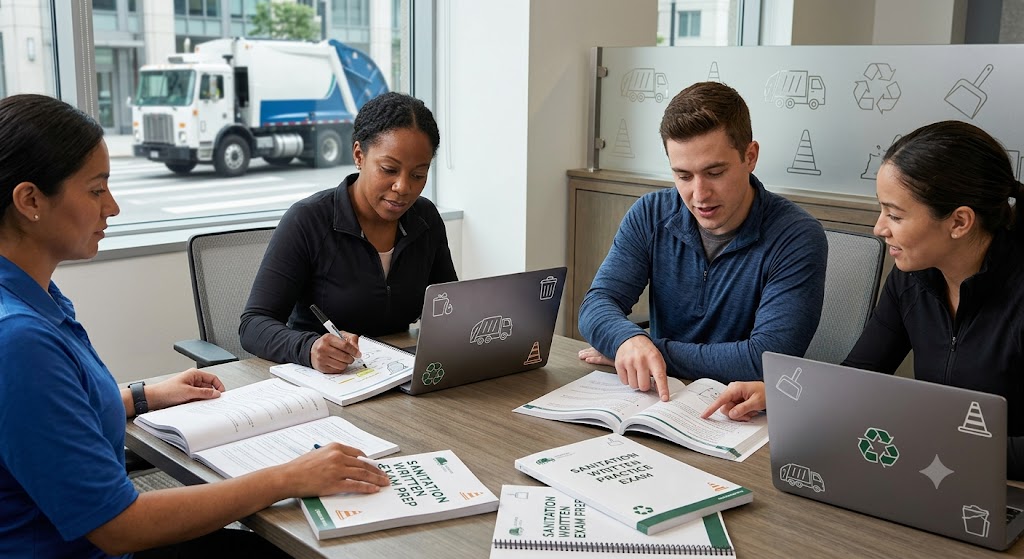 Sanitation Worker Practice Exam Banner