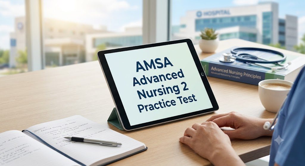 AMSA Advanced Nursing 2 Practice Test Banner