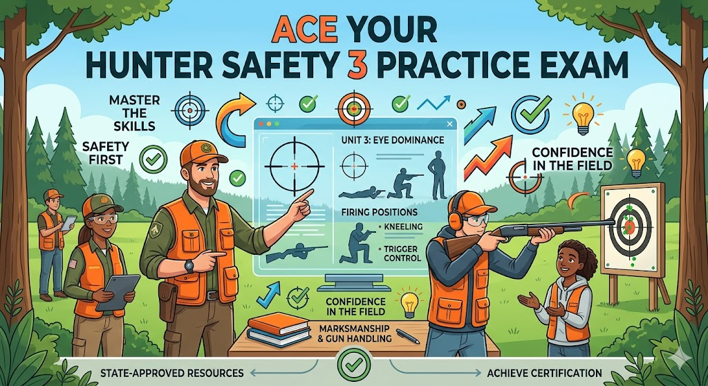 Hunter Safety 3 Practice Test Banner
