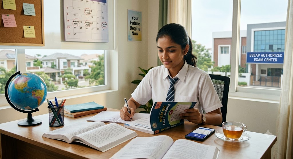 BSEAP SSC First Language Practice Test & Exam Prep | India Banner