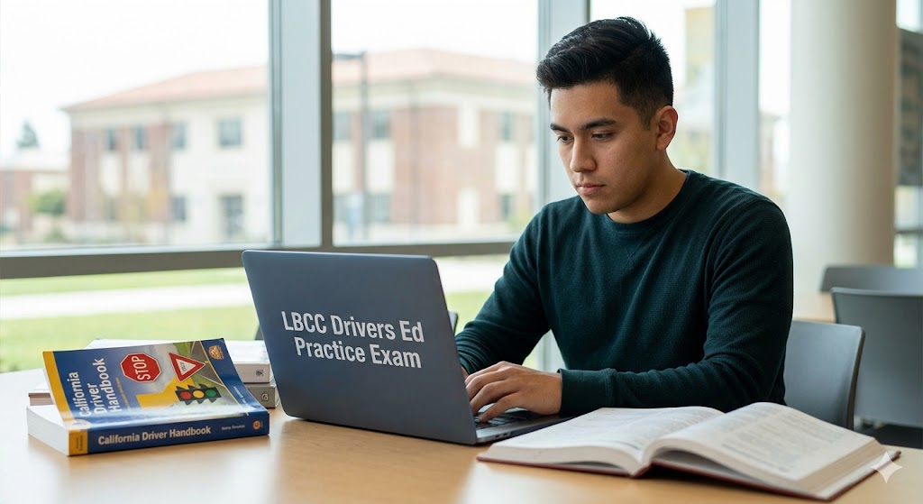 LBCC Drivers Ed Practice Test Banner