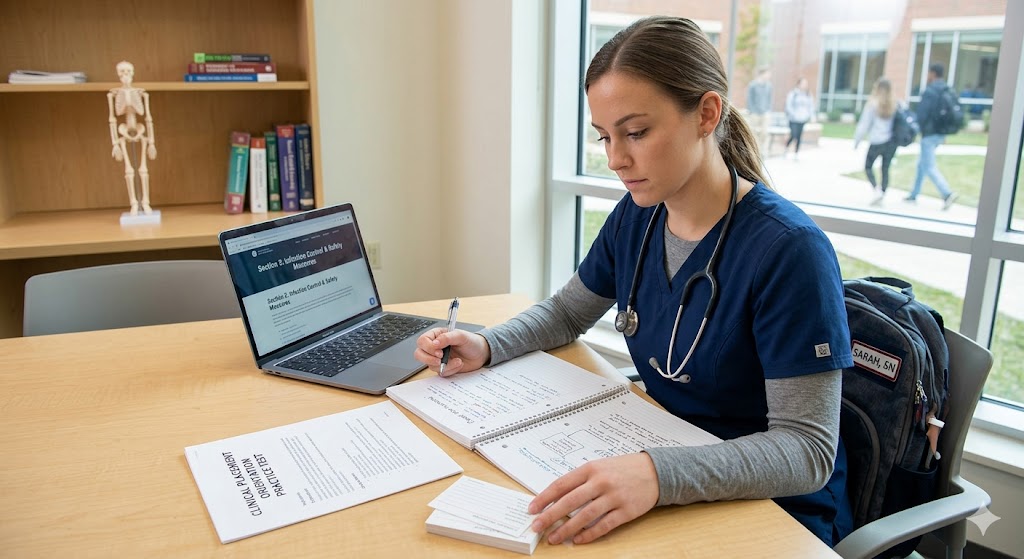 Clinical Placement Orientation Practice Test Banner