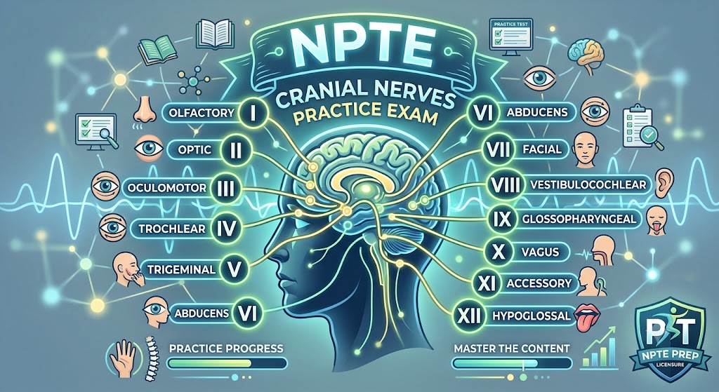 NPTE Cranial Nerves Practice Test Banner