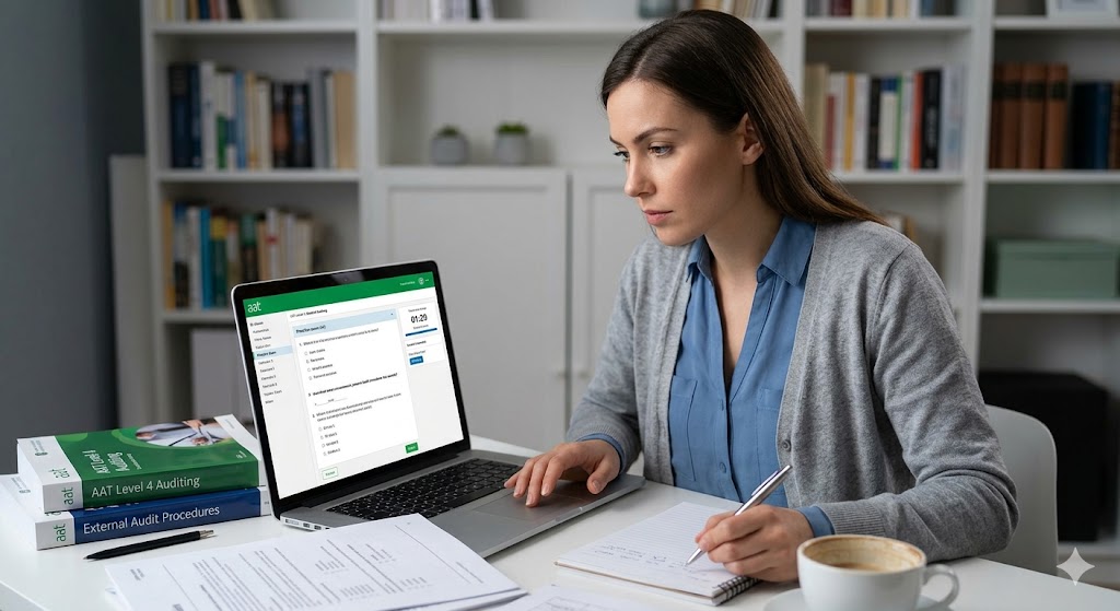 AAT Level 4 External Auditing ETAU Practice Exam Banner