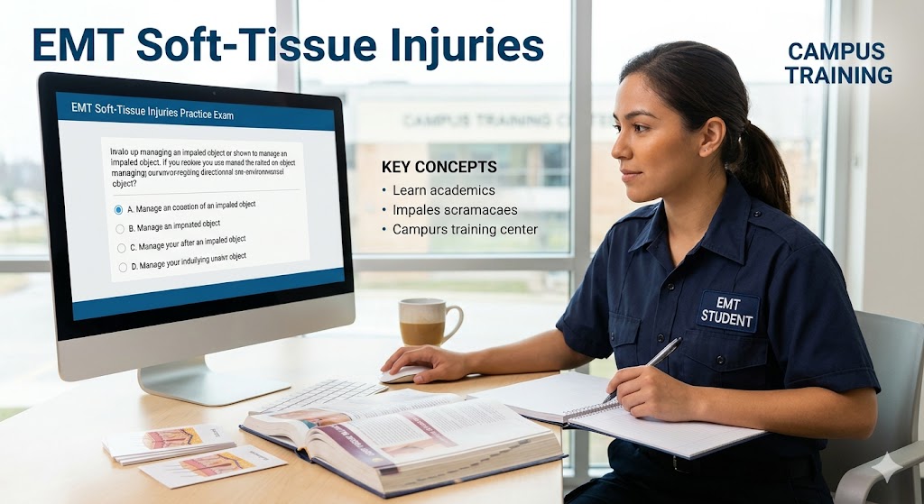 EMT Soft-Tissue Injuries Practice Test Banner