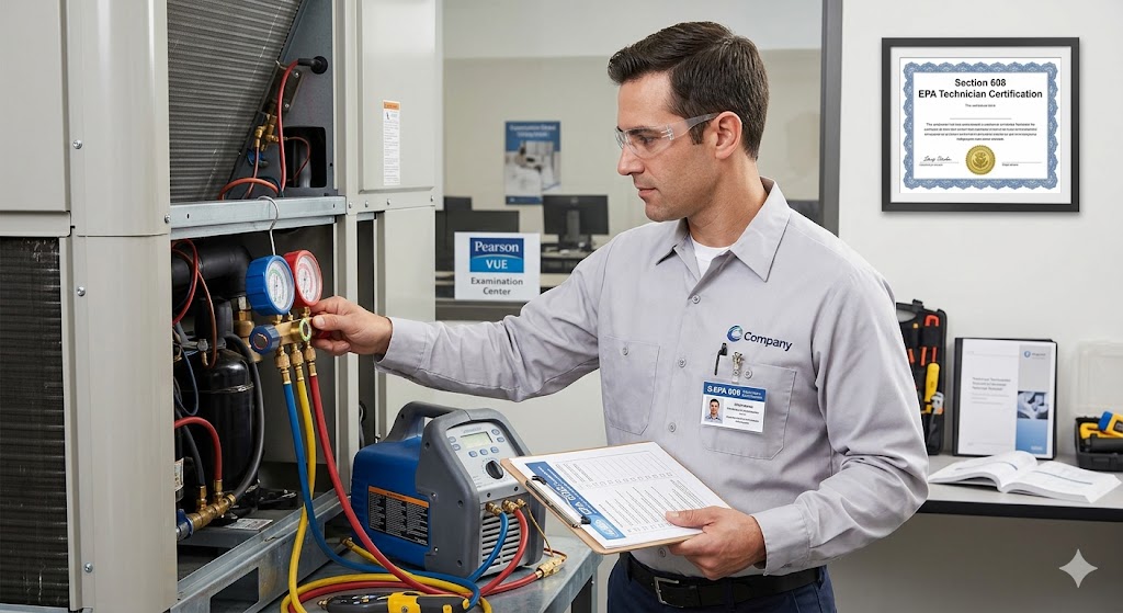 EPA 608 Technician Certification Practice Exam Banner