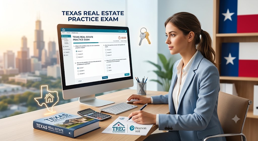 Texas Real Estate State Practice Exam Banner