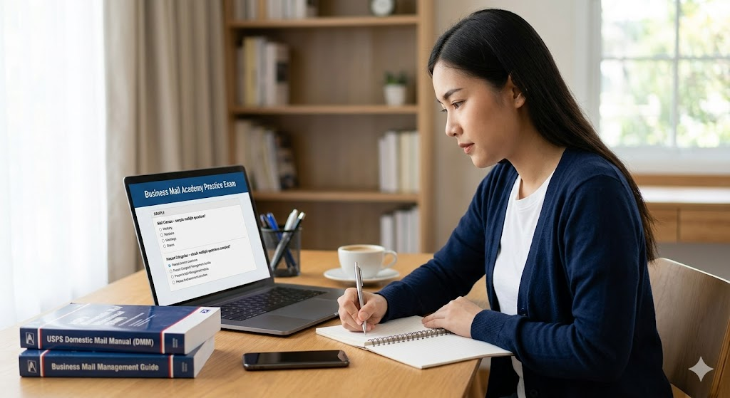 Business Mail Academy Practice Test Banner