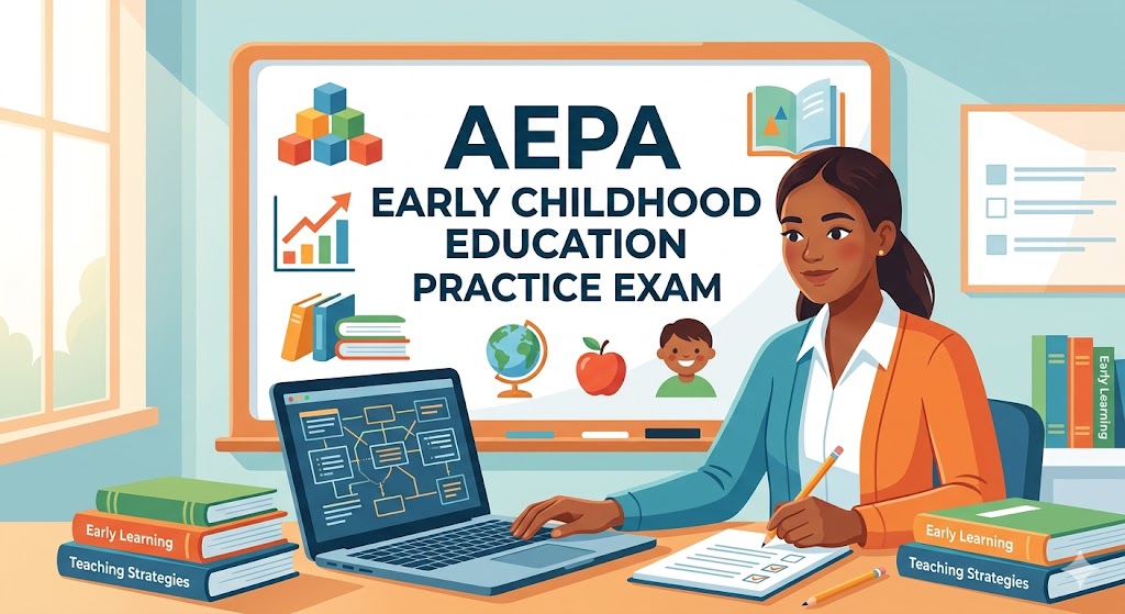 AEPA Early Childhood Education Practice Exam Banner