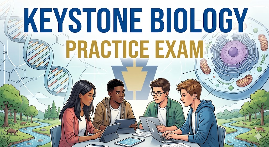 Keystone Biology Practice Banner