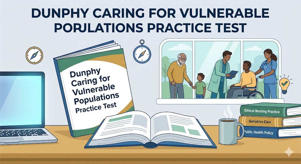 Dunphy Caring for Vulnerable Populations Practice Test Banner