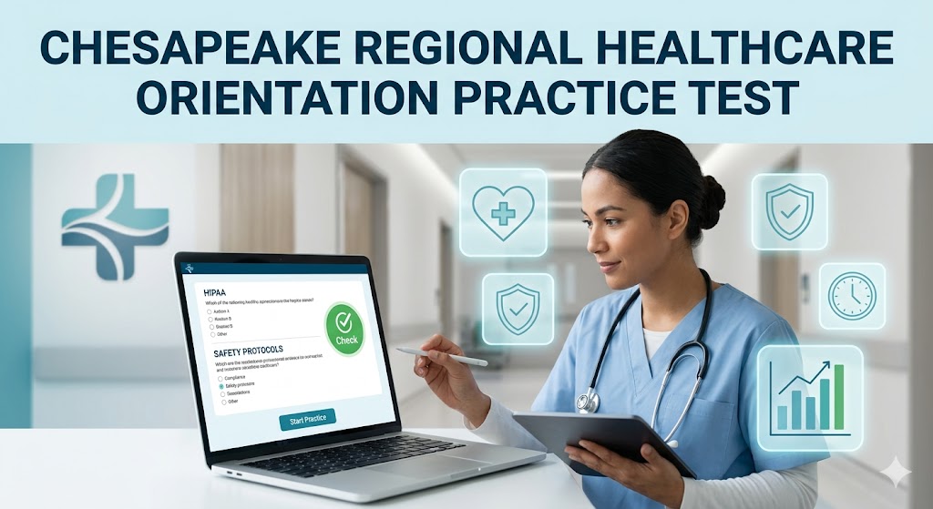 Chesapeake Regional Healthcare Orientation Practice Test Banner