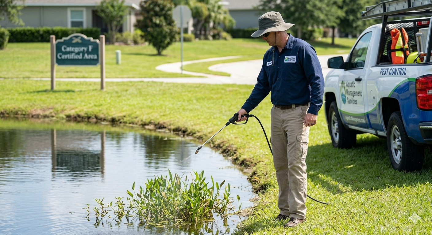Category F Aquatic Pest Practice Exam Banner
