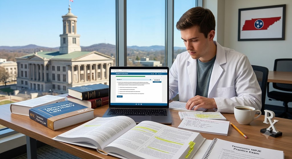 Tennessee Multistate Pharmacy Jurisprudence Examination (MPJE) Practice Exam Banner