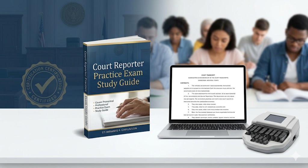 Court Reporter Practice Exam Banner