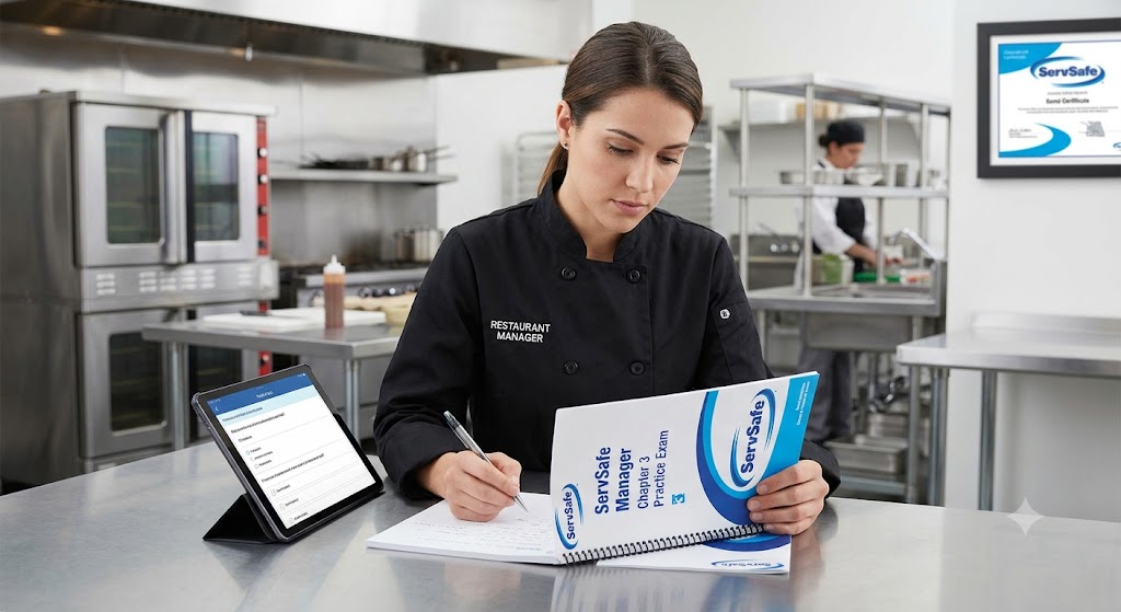 ServSafe Practice Test Chapter 3- OLD Banner