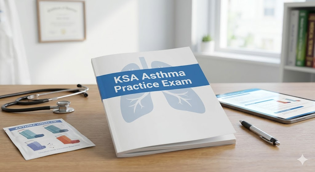 KSA Asthma Practice Test Banner