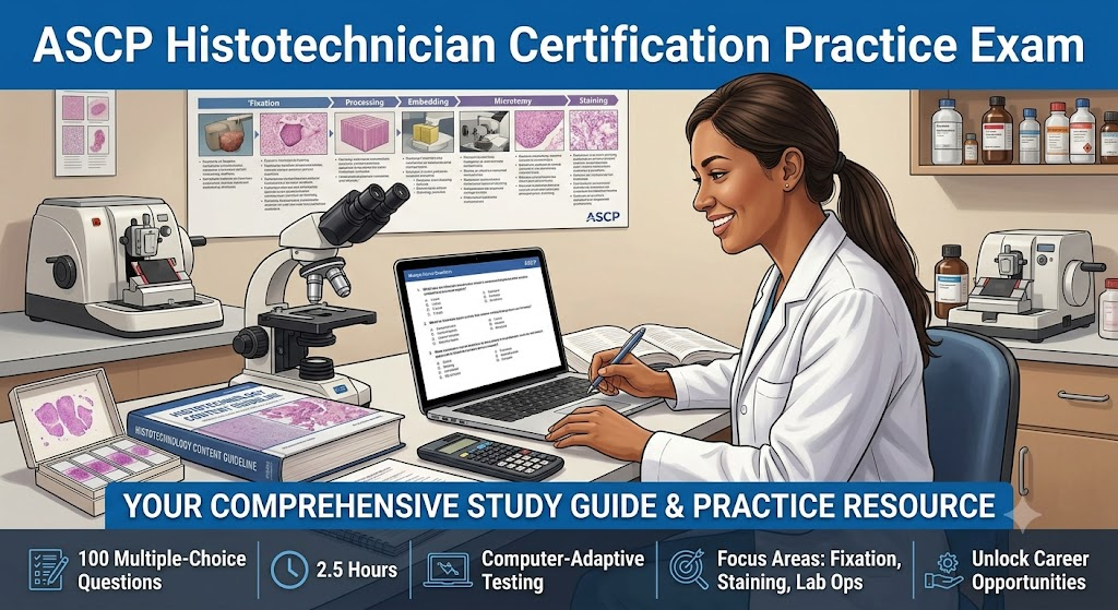 American Society for Clinical Pathology (ASCP) Histotechnician Certification Practice Exam Banner